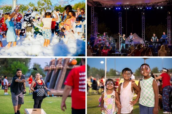 Fourth of July Celebration at Heritage Park activities