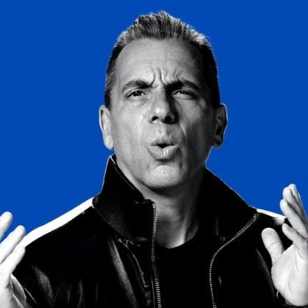 Sebastian Maniscalco Image of artist blue background