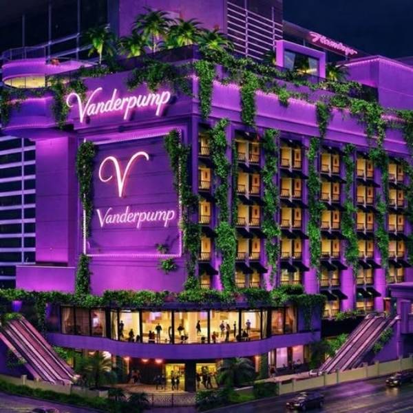 The Vanderpump Hotel Las Vegas formerly The Cromwell teaser of remodeling