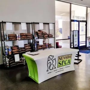 Nevada SPCA official Pet Food Pantry assistance asset.