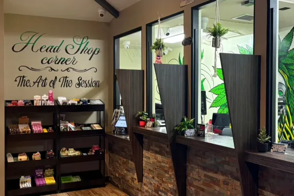 420 Sahara Dispensary interior in Las Vegas