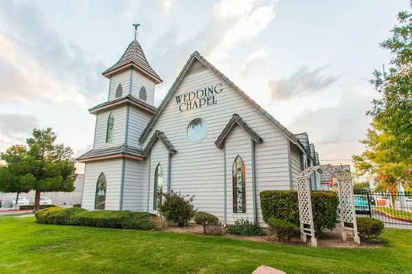 Exterior of A Special Memory Wedding Chapel in Downtown Las Vegas