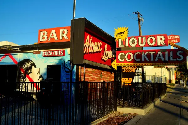 Atomic Liquors bar in Downtown Las Vegas