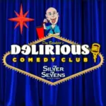 Delirious Comedy Club Las Vegas logo.