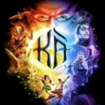 A colorful logo for KA by Cirque du Soleil.