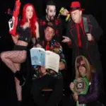 Late Night Magic cast in promotional artwork.