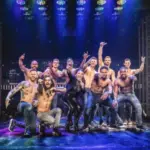Magic Mike Live cast performing onstage.