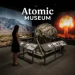 Atomic Museum exhibit about Nevada nuclear-testing history.