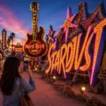 Historic Las Vegas signs at The Neon Museum.