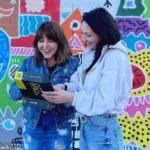 Participants playing the Outdoor Escape Room search for clues in downtown Las Vegas.