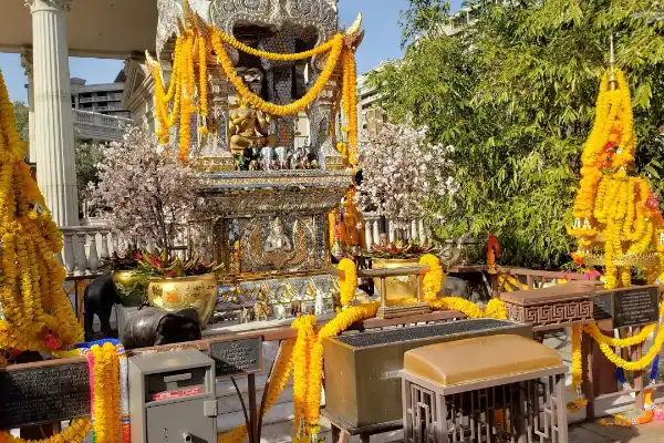 Shrine of Four-Faced Brahma at Caesars Palace in Las Vegas