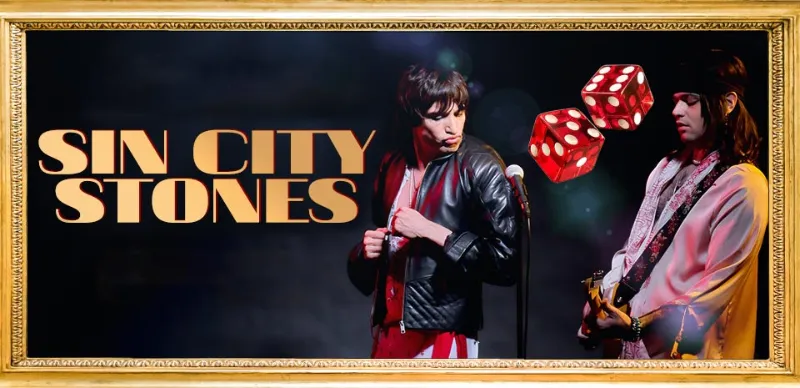 Sin City Stones performing a live Rolling Stones tribute concert at Horseshoe Las Vegas