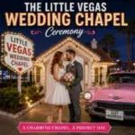The Little Vegas Chapel wedding ceremony in Downtown Las Vegas.