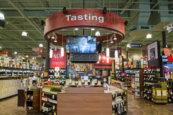 Wine tasting event at Total Wine and More in Las Vegas