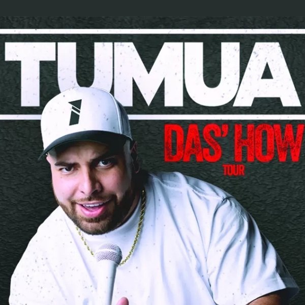 Hawaiian comedian Tumua Tuinei performing his high-energy Das’ How Tour at Palazzo Theatre in Las Vegas.