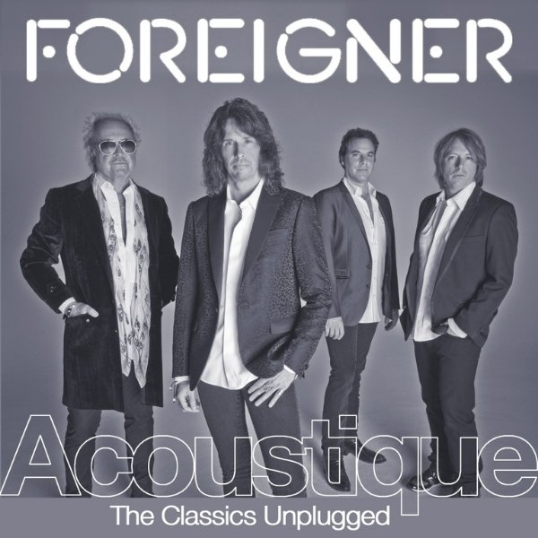 Foreigner performing an intimate acoustic concert during The Hits Unplugged at The Venetian Theatre in Las Vegas.