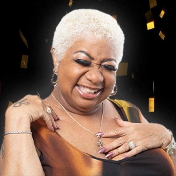 Luenell performing her adults-only stand-up comedy show at Jimmy Kimmel’s Comedy Club in Las Vegas.