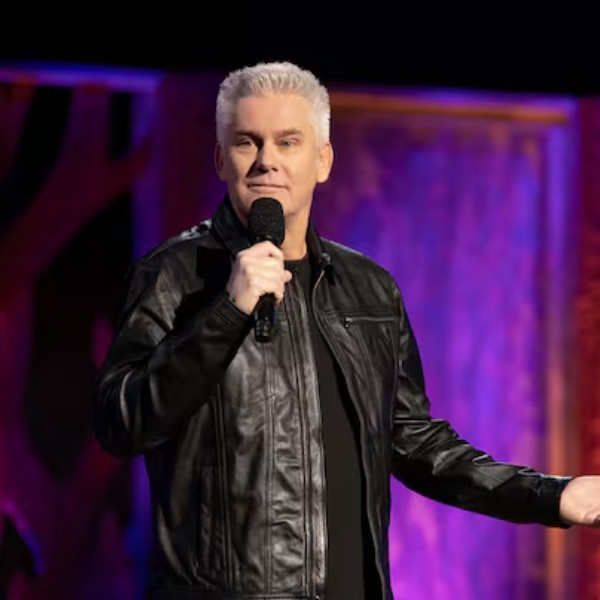 Brian Regan performing his stand-up comedy show at Palazzo Theatre in Las Vegas.