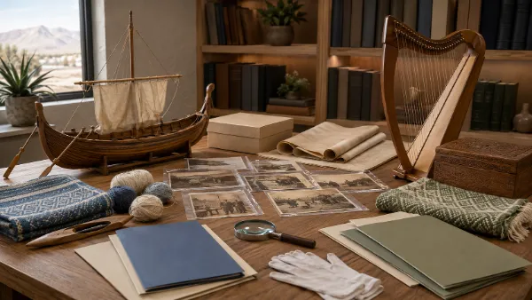 Cultural heritage archive representing Scandinavian and Irish associations in Las Vegas