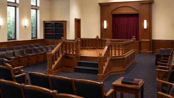 Orthodox and Chabad synagogue interior in Las Vegas