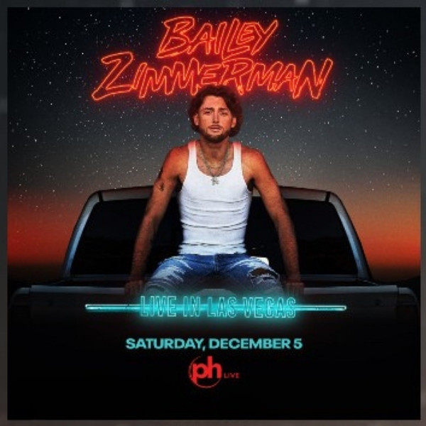 Bailey Zimmerman Concert in Las Vegas