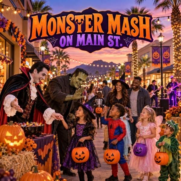 Monster Mash on Main Street Halloween celebration at The District at Green Valley Ranch.