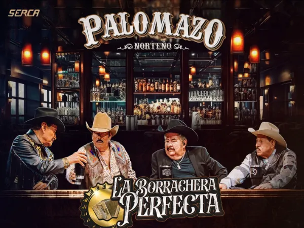 Palomazo Norteño promotional band image for the Las Vegas concert.