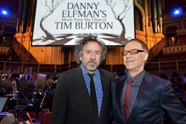 Danny Elfman performing music from Tim Burton films with the Las Vegas Philharmonic at Resorts World Theatre.
