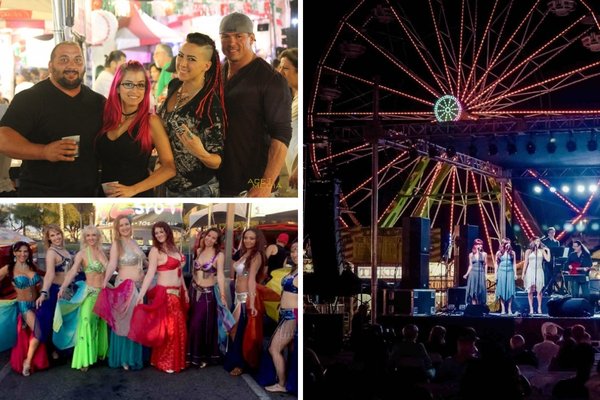 San Gennaro Feast carnival rides and family festivities at Rio Las Vegas