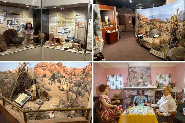 Exhibits at Clark County Museum in Henderson