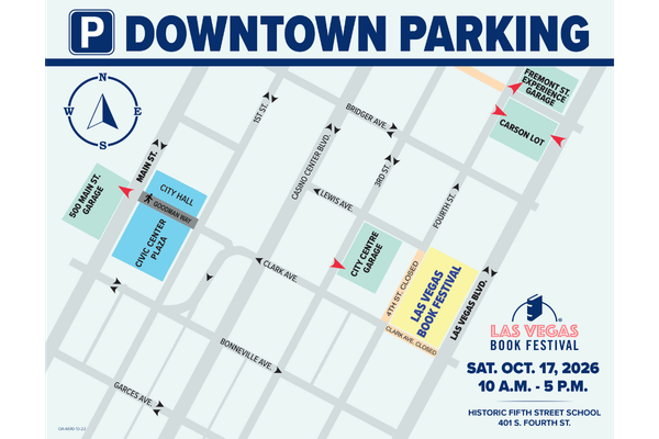 Las Vegas Book Festival 2026 Parking Map