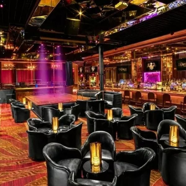 Halloween VIP Strip Club Crawl party bus experience in Las Vegas