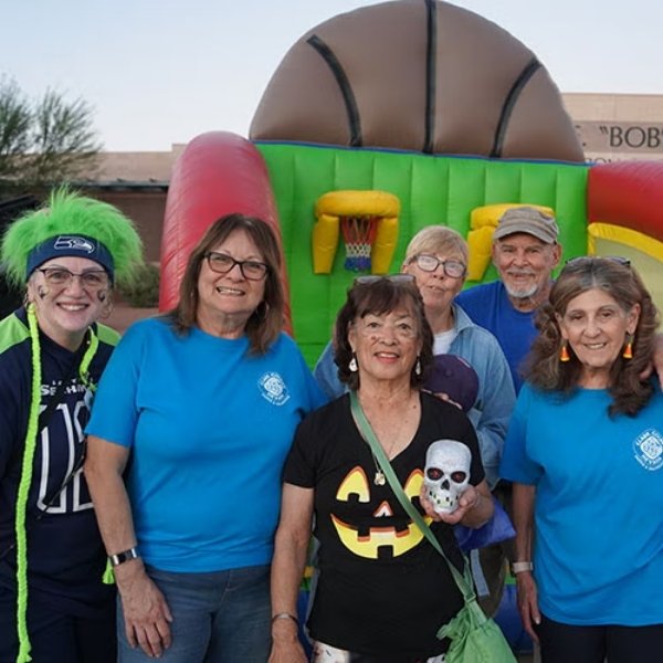 Families enjoying the Hallow Harvest Festival at Bob Price Recreation Center in Las Vegas