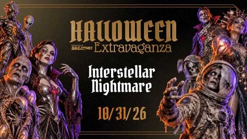 Halloween Extravaganza Interstellar Nightmare at Otonomus Hotel in Las Vegas.