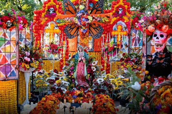 Día de Muertos altars, marigolds, music, and family activities at Springs Preserve