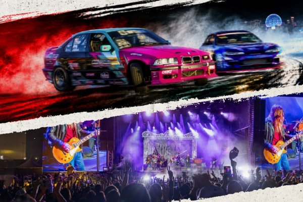 The Offspring, Jimmy Eat World, 311, and The Alive performing at SEMA Fest 2026 in Las Vegas