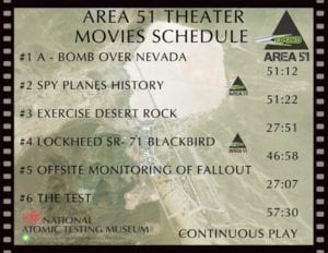 Area 51 Theater Movies Schedule
